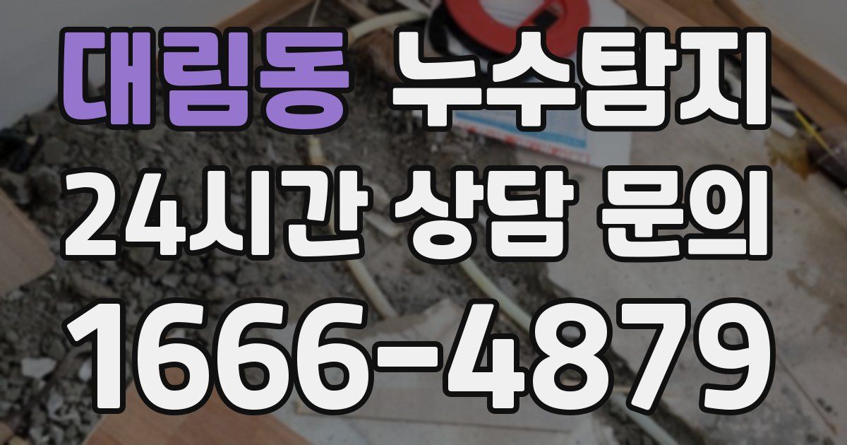 하수구막힘