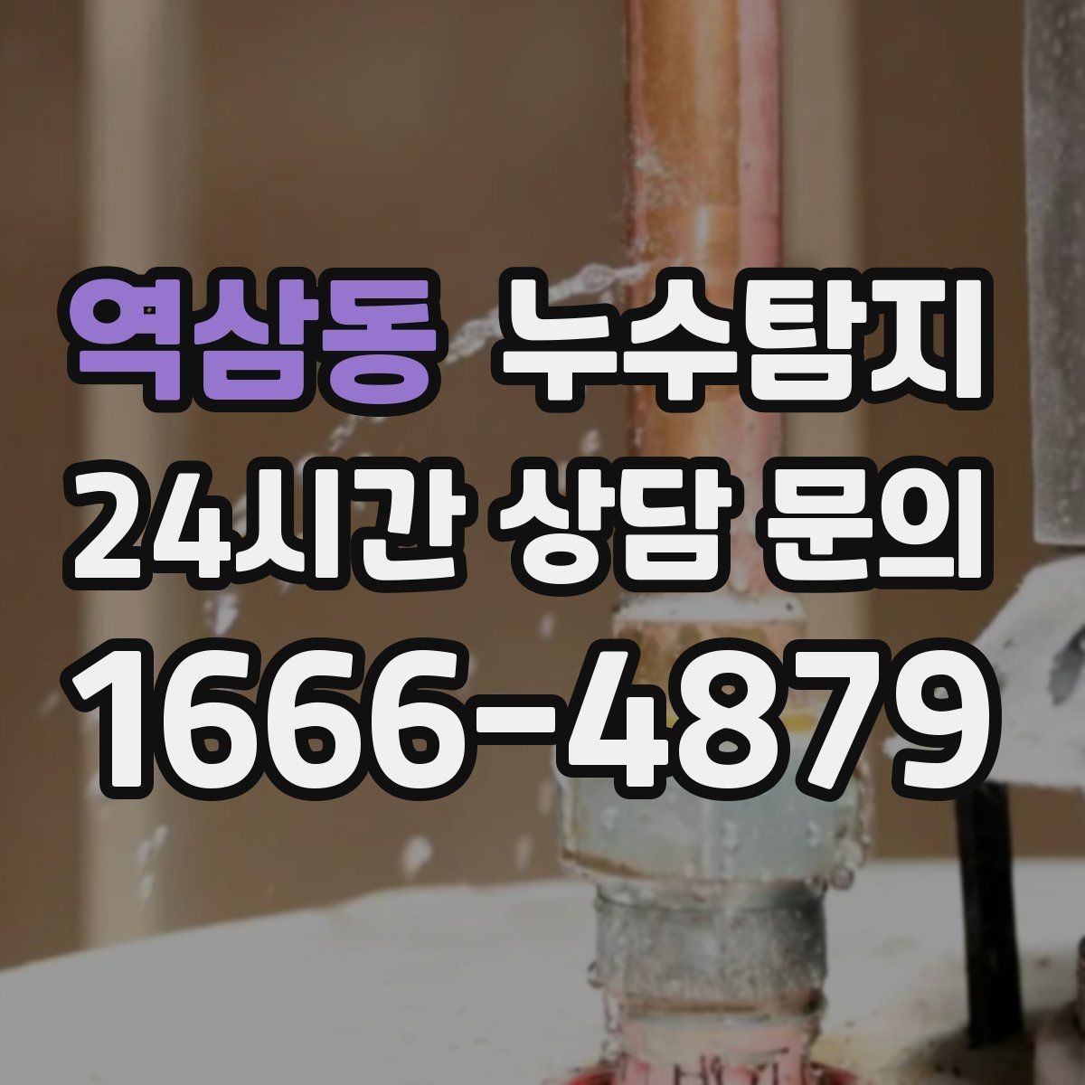 역삼동 누수탐지 벽지 들뜸 빠른 진단 노하우