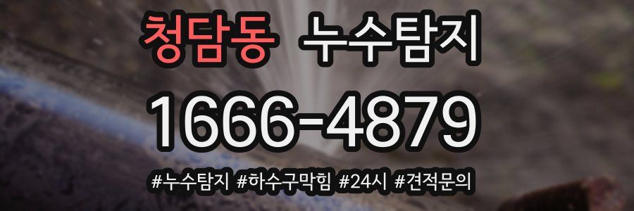 누수닥터 누수탐지