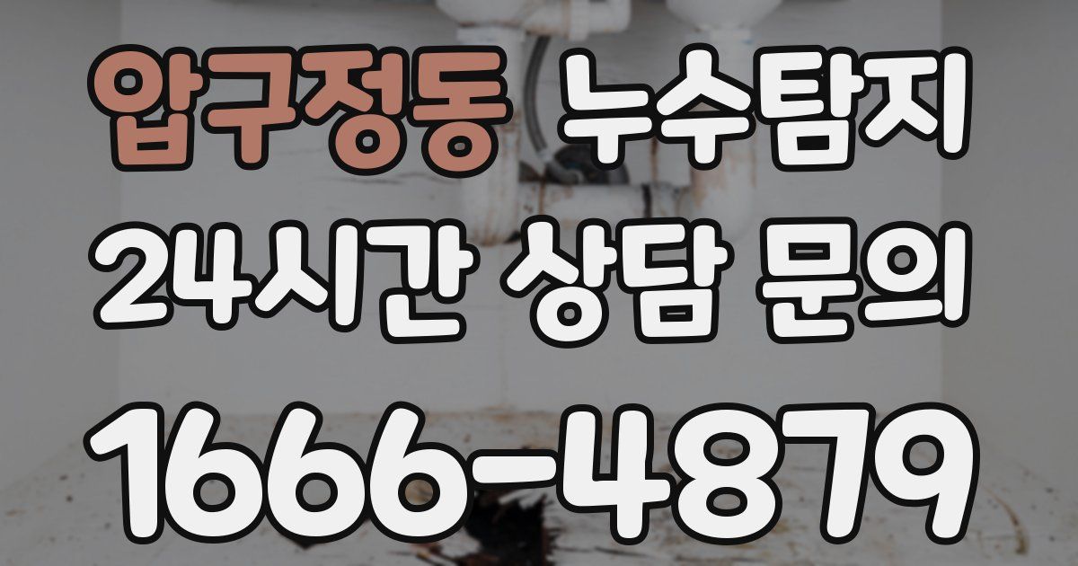 하수구막힘