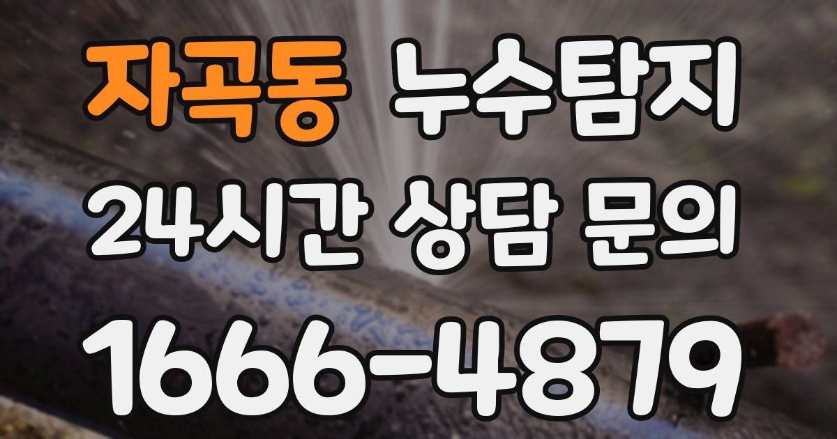 하수구막힘