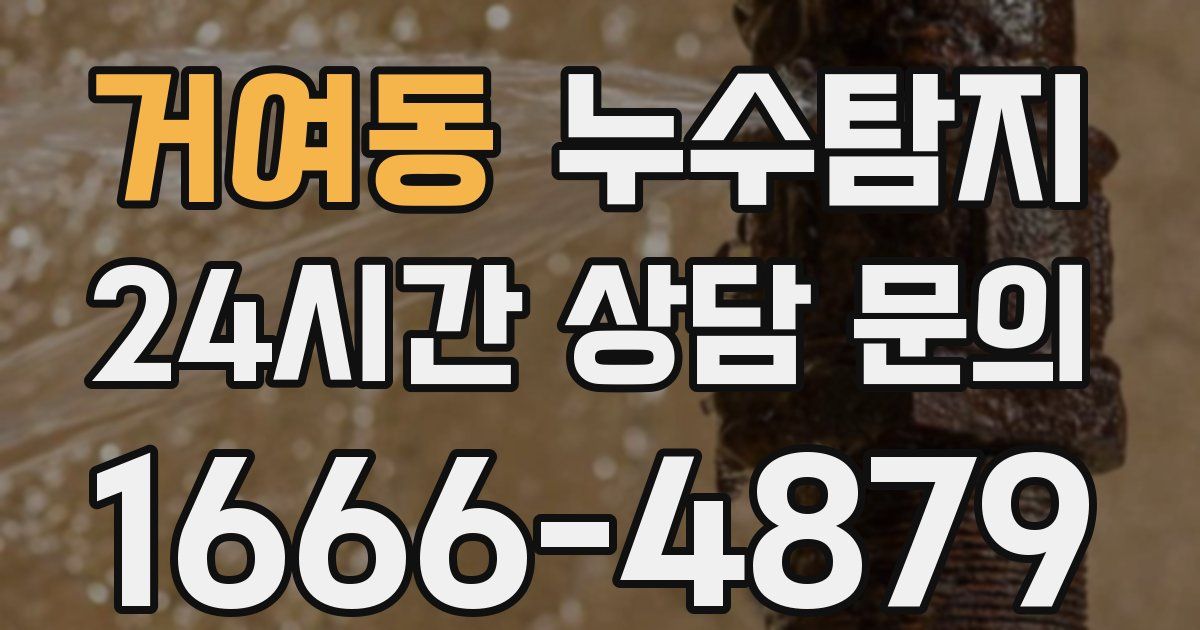 하수구막힘