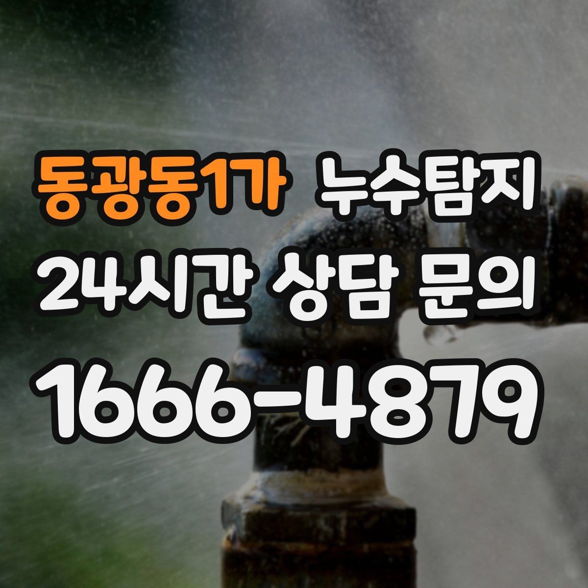 동광동1가 누수탐지 사소한 증상이 알려준 큰 위험