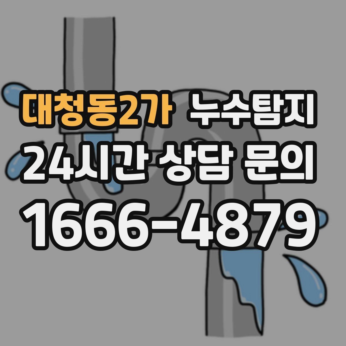 대청동2가 누수탐지 상가 영업 중 조용한 점검기