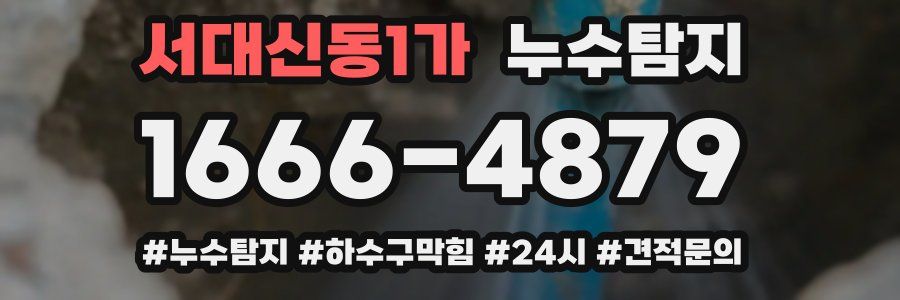 누수닥터 누수탐지
