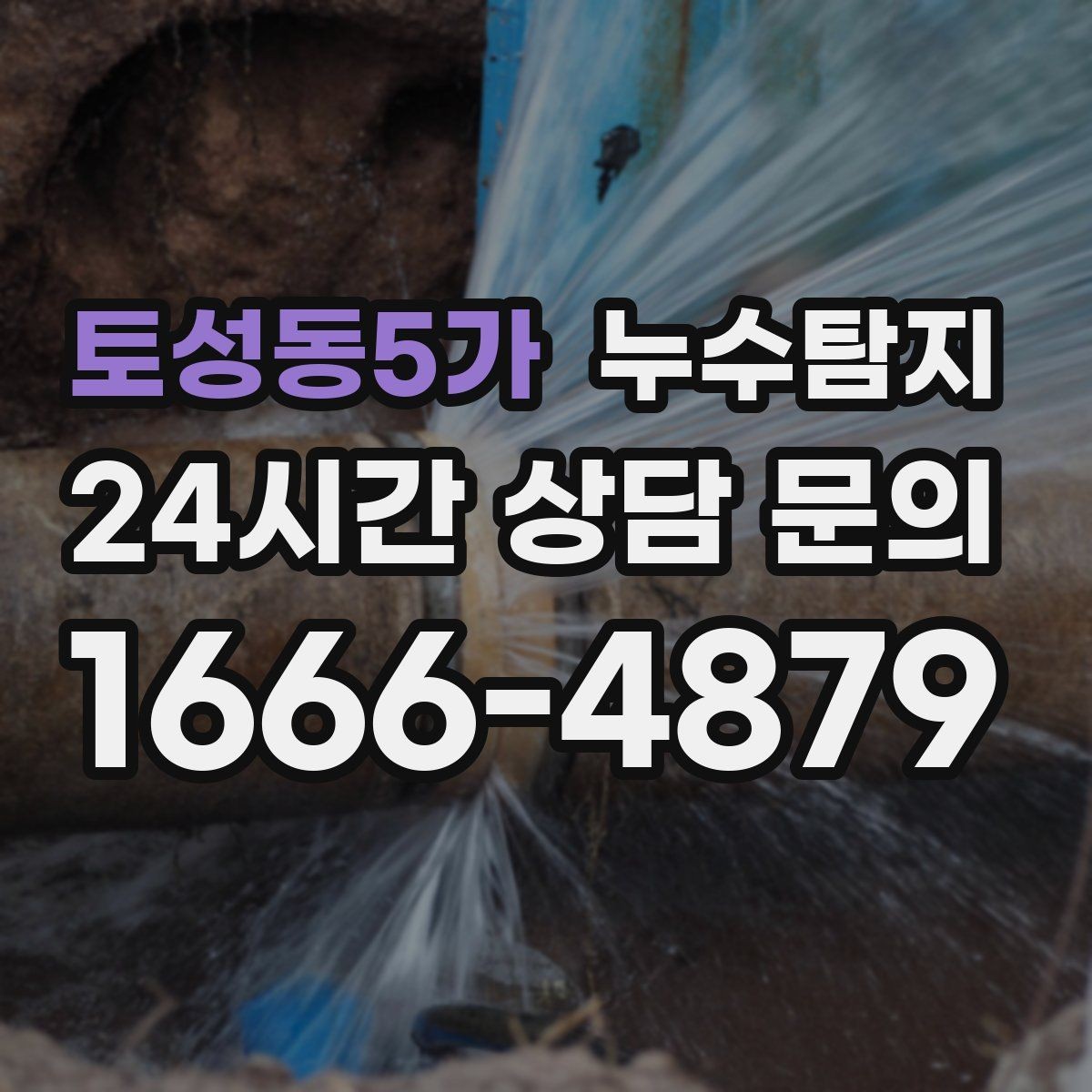 토성동5가 누수탐지 결로일까 누수일까 구분 가이드