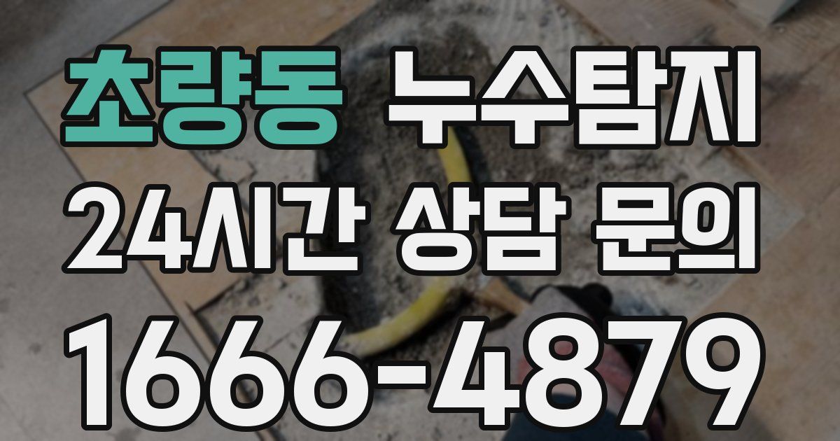 하수구막힘