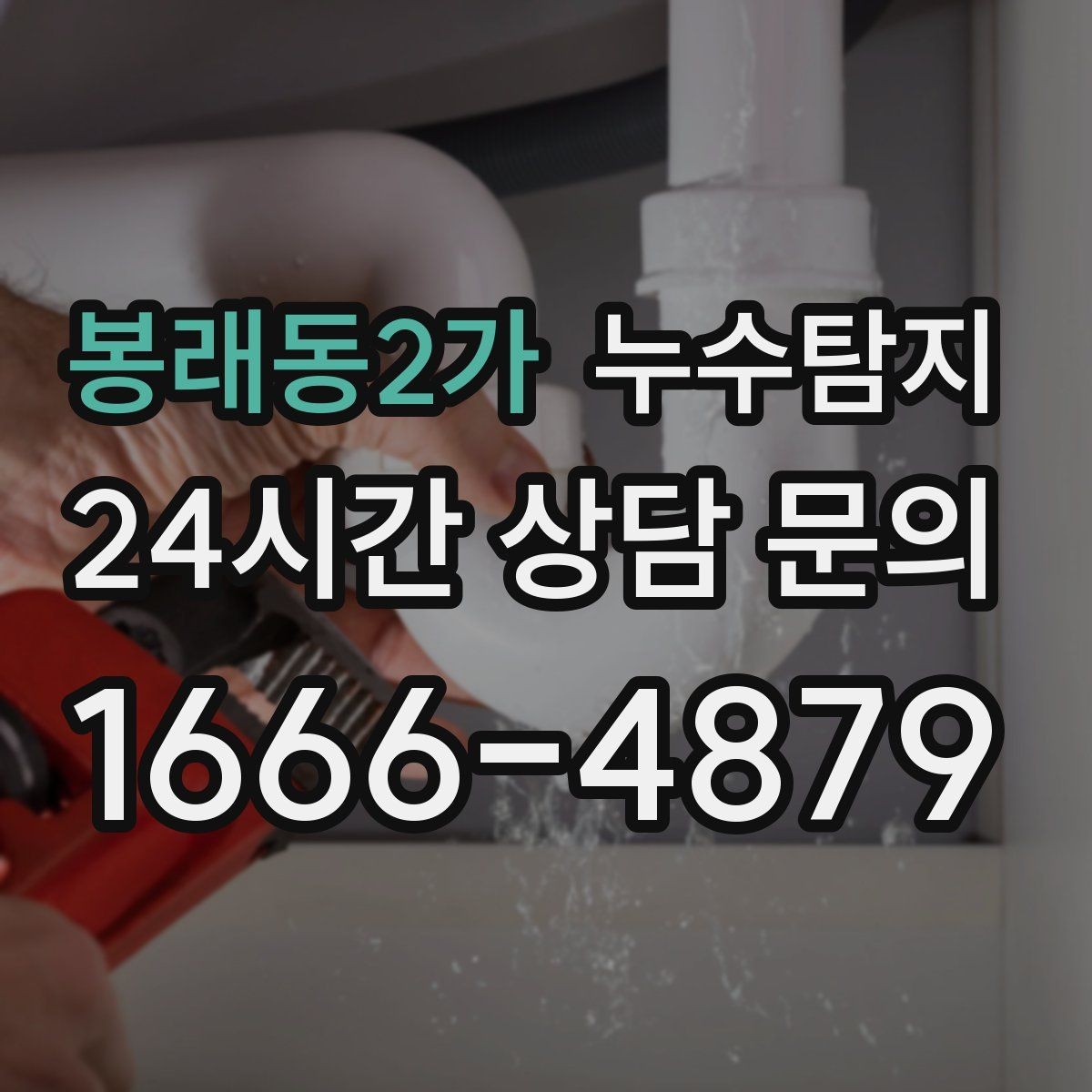 봉래동2가 누수탐지 상가 매장 누수 신속 진단