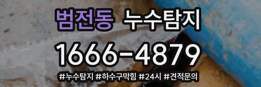 누수닥터 누수탐지