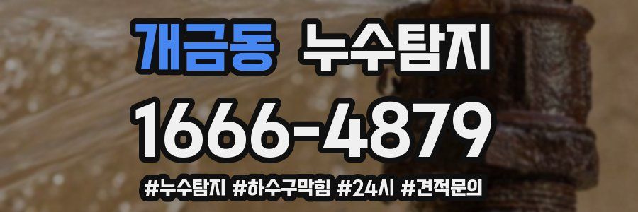 누수닥터 누수탐지