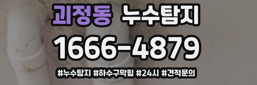 누수닥터 누수탐지