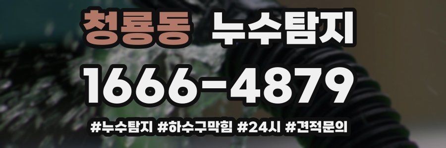 누수닥터 누수탐지