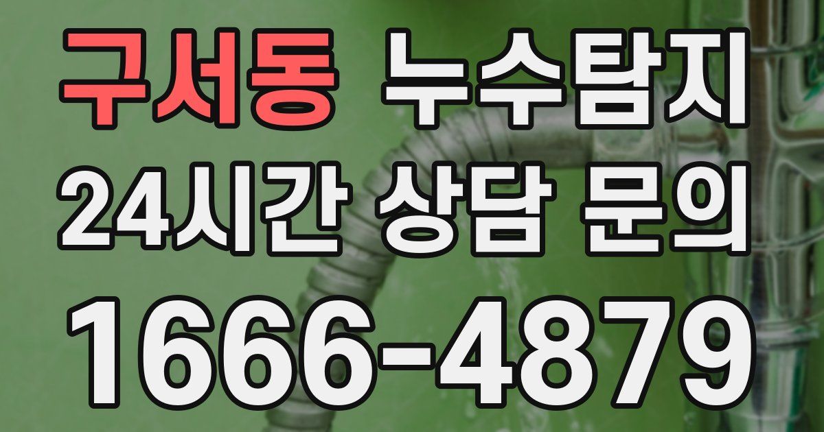 하수구막힘
