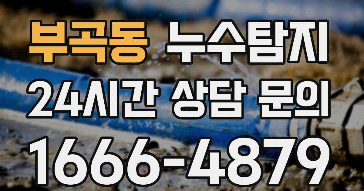 하수구막힘