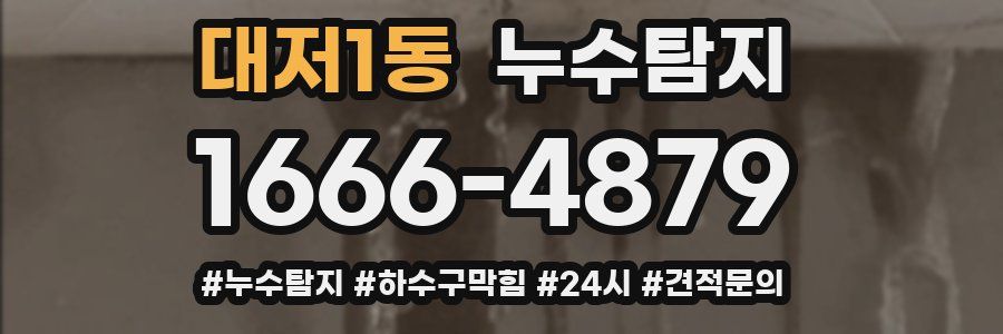 누수닥터 누수탐지