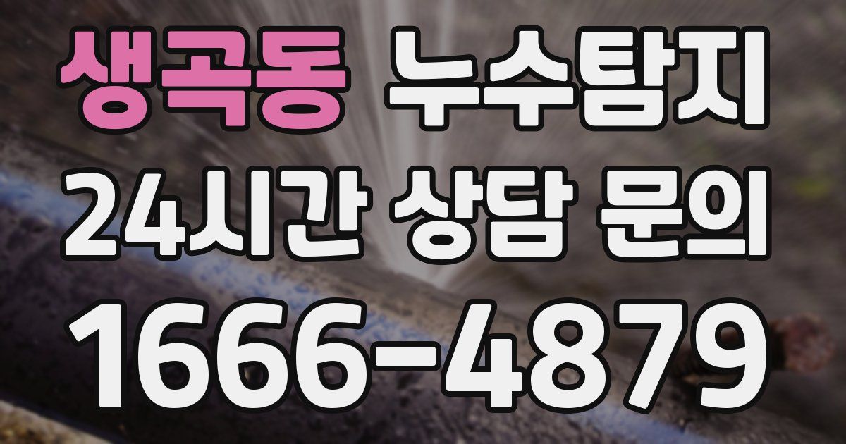 하수구막힘