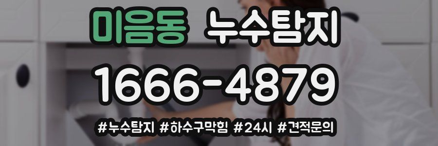 누수닥터 누수탐지