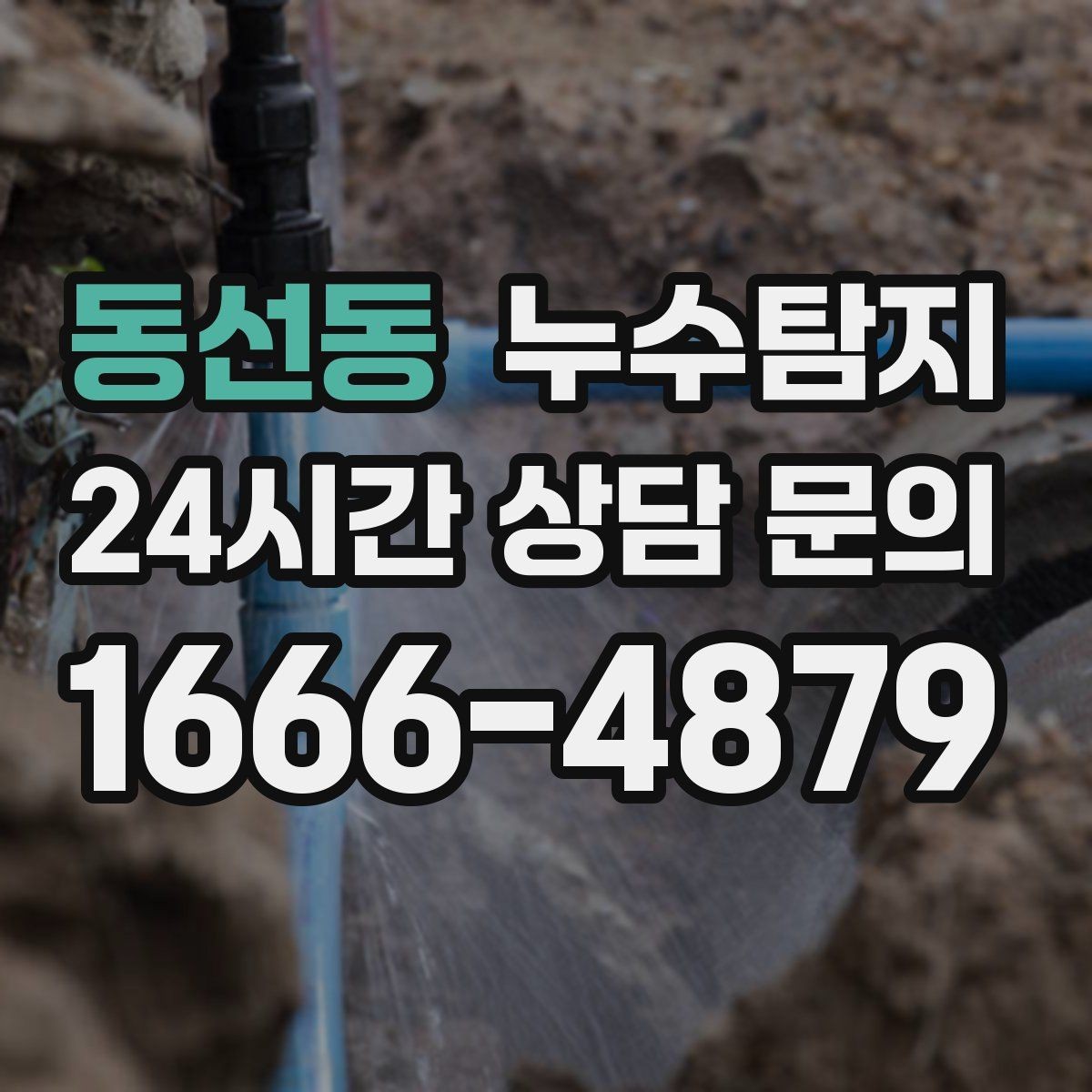 동선동 누수탐지 리모델링 후 재발 방지 포인트