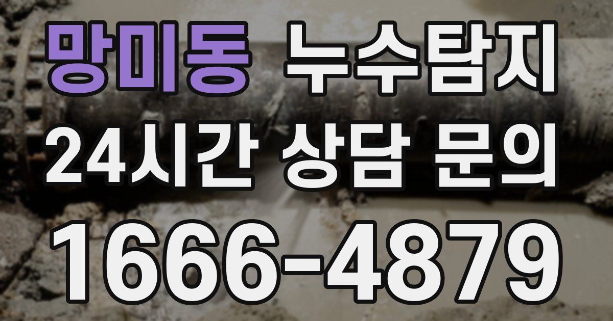 하수구막힘