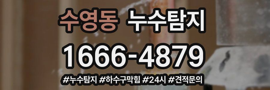 누수닥터 누수탐지