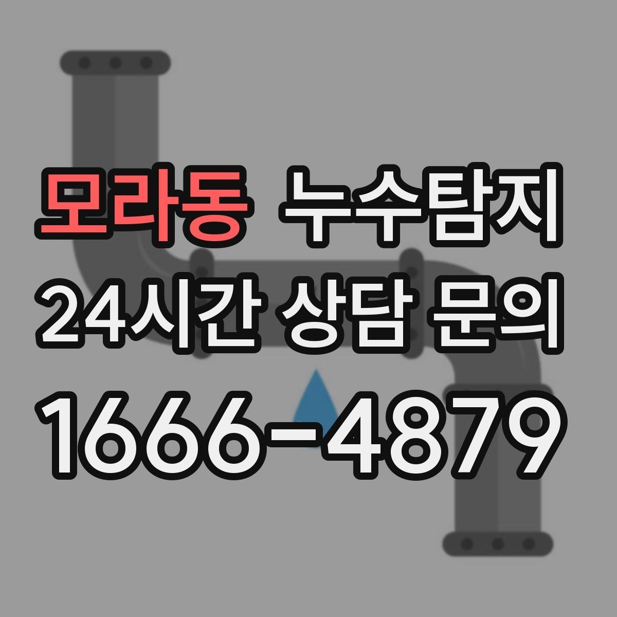 모라동 누수탐지 병원 진료동 안전 점검 이야기