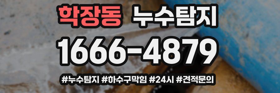 누수닥터 누수탐지