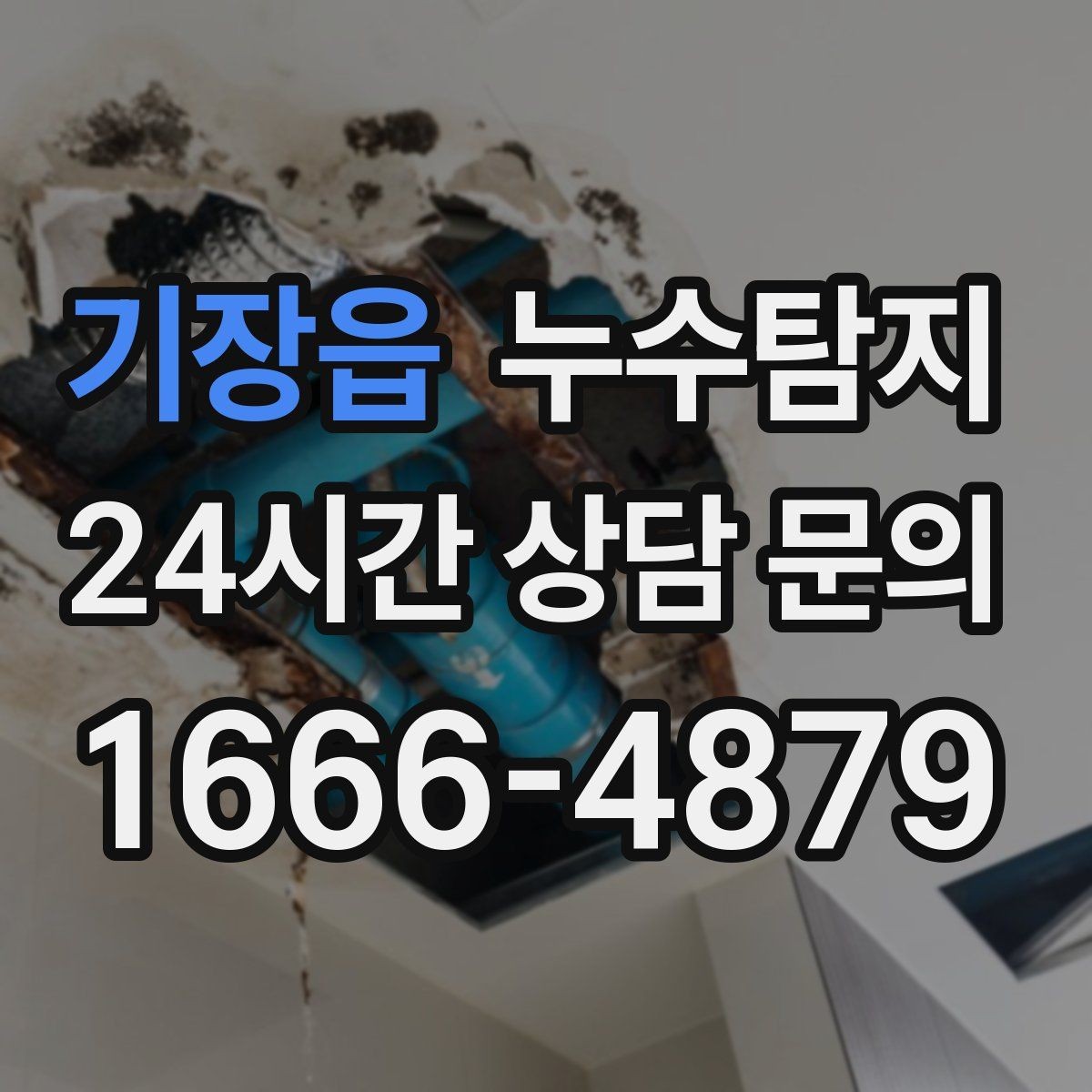 기장읍 누수탐지 원인부터 후처리까지 확실하게