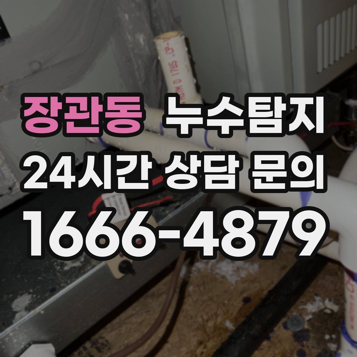 장관동 누수탐지 현관 바닥 습기 원인 제거