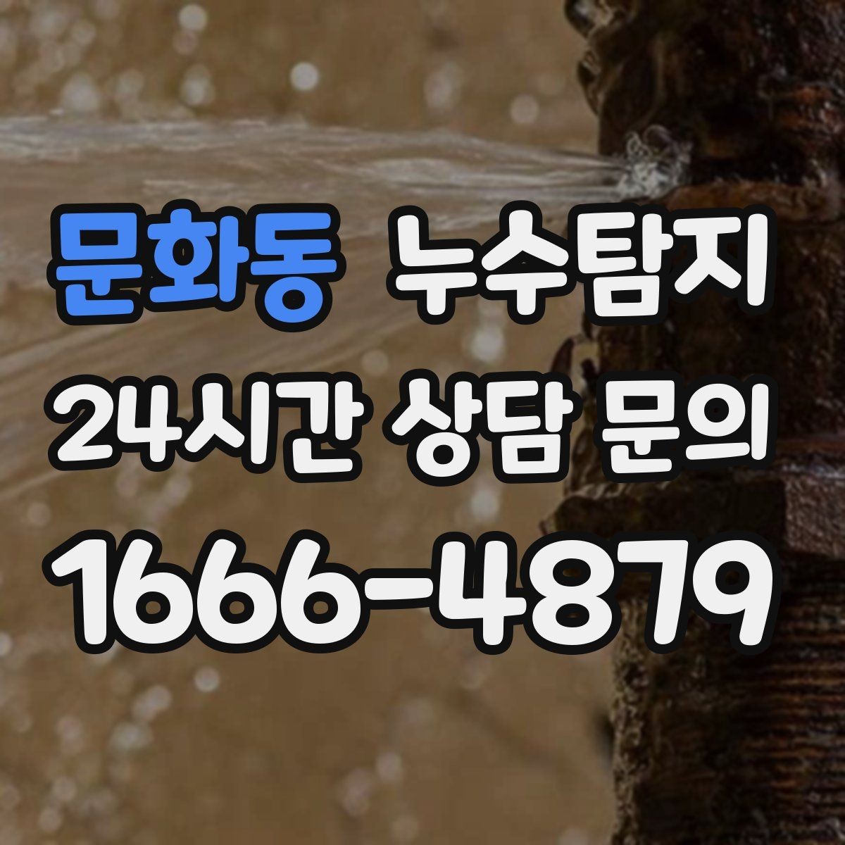 문화동 누수탐지 청소보다 근본 해결에 집중
