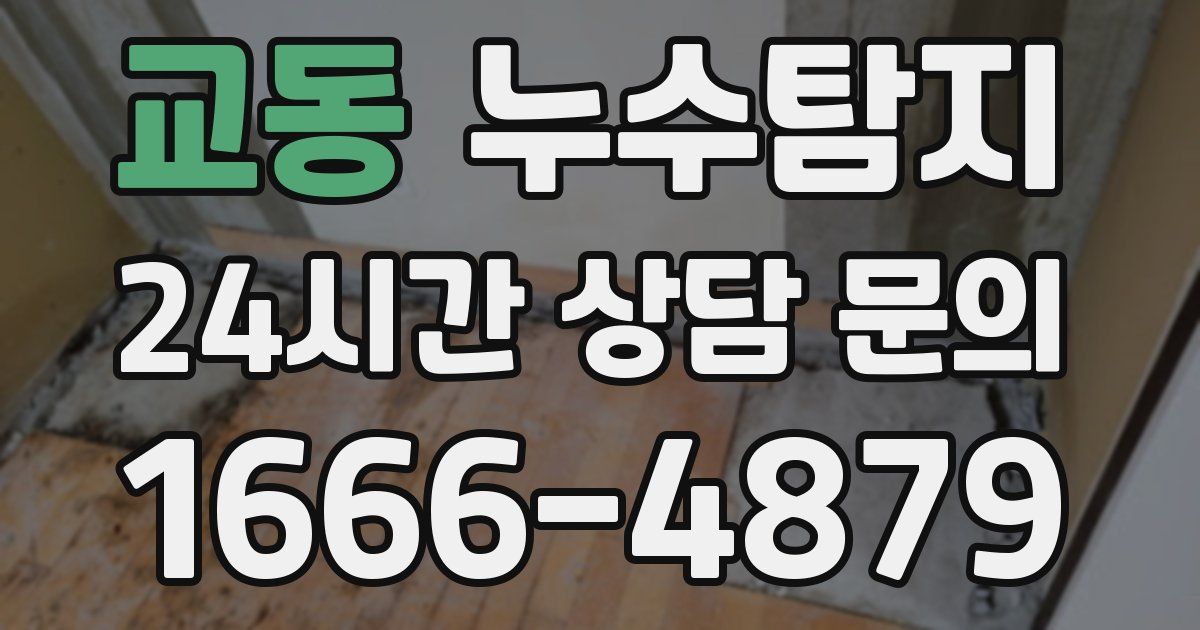 하수구막힘
