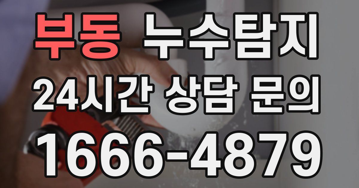 하수구막힘