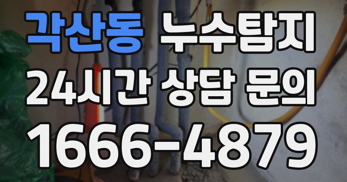 하수구막힘