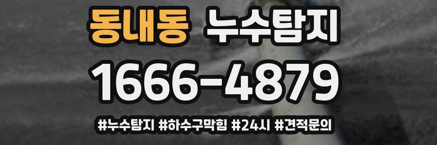 누수닥터 누수탐지