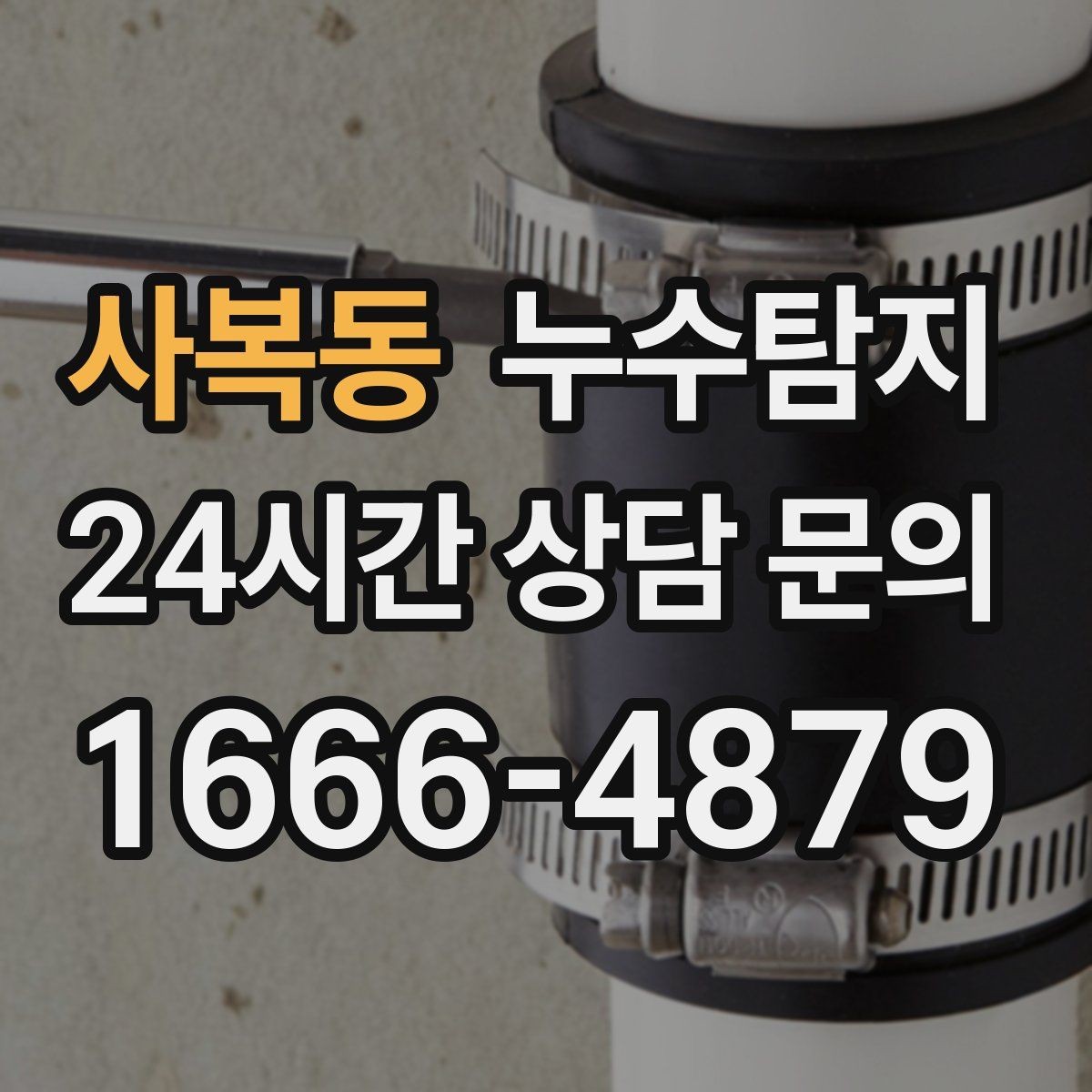 사복동 누수탐지 하부장 곰팡이 정리하고 재발 방지