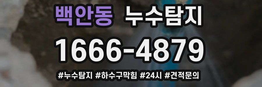누수닥터 누수탐지