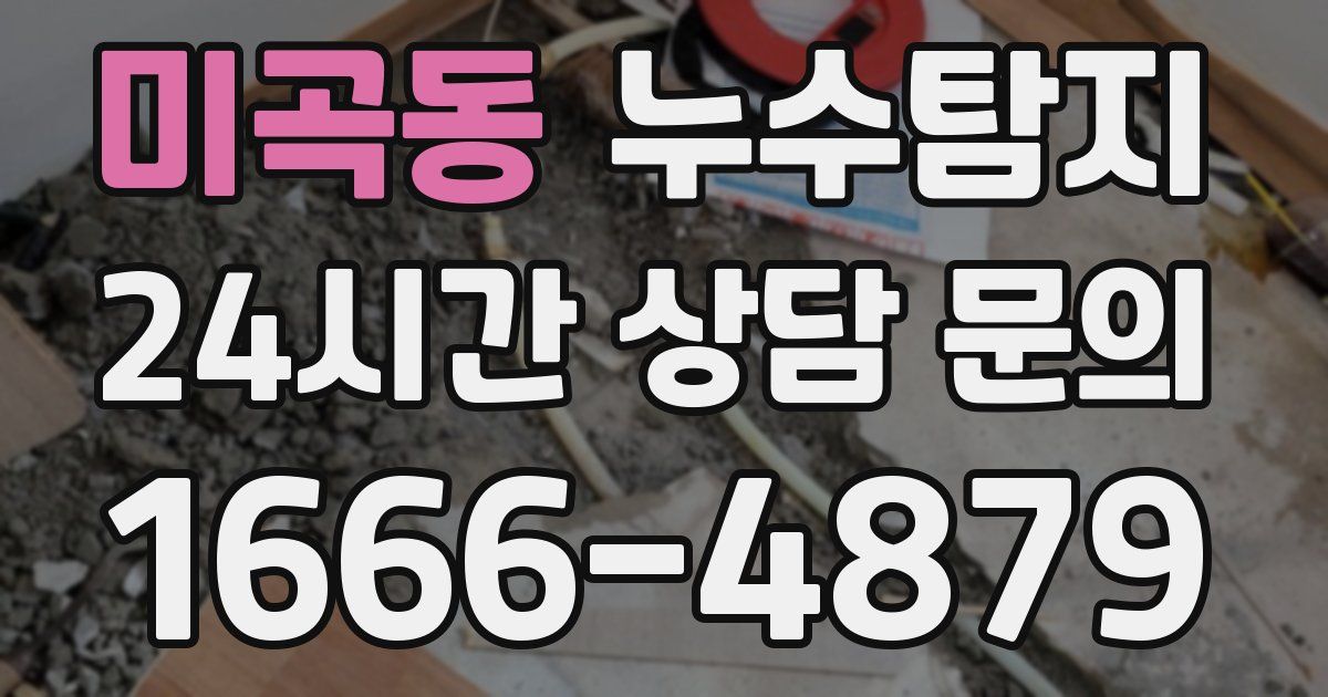 하수구막힘