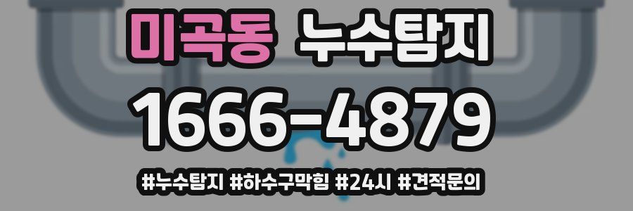 누수닥터 누수탐지