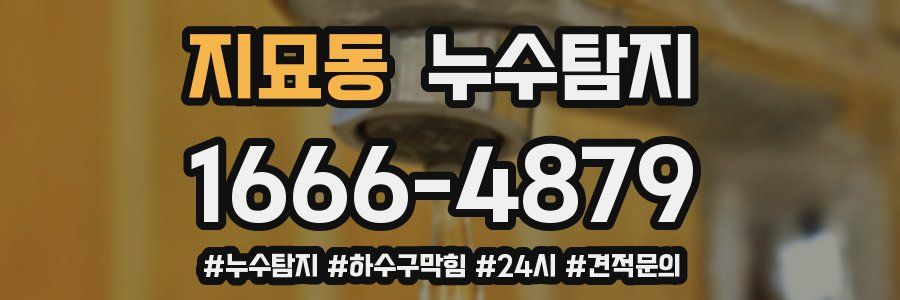 누수닥터 누수탐지