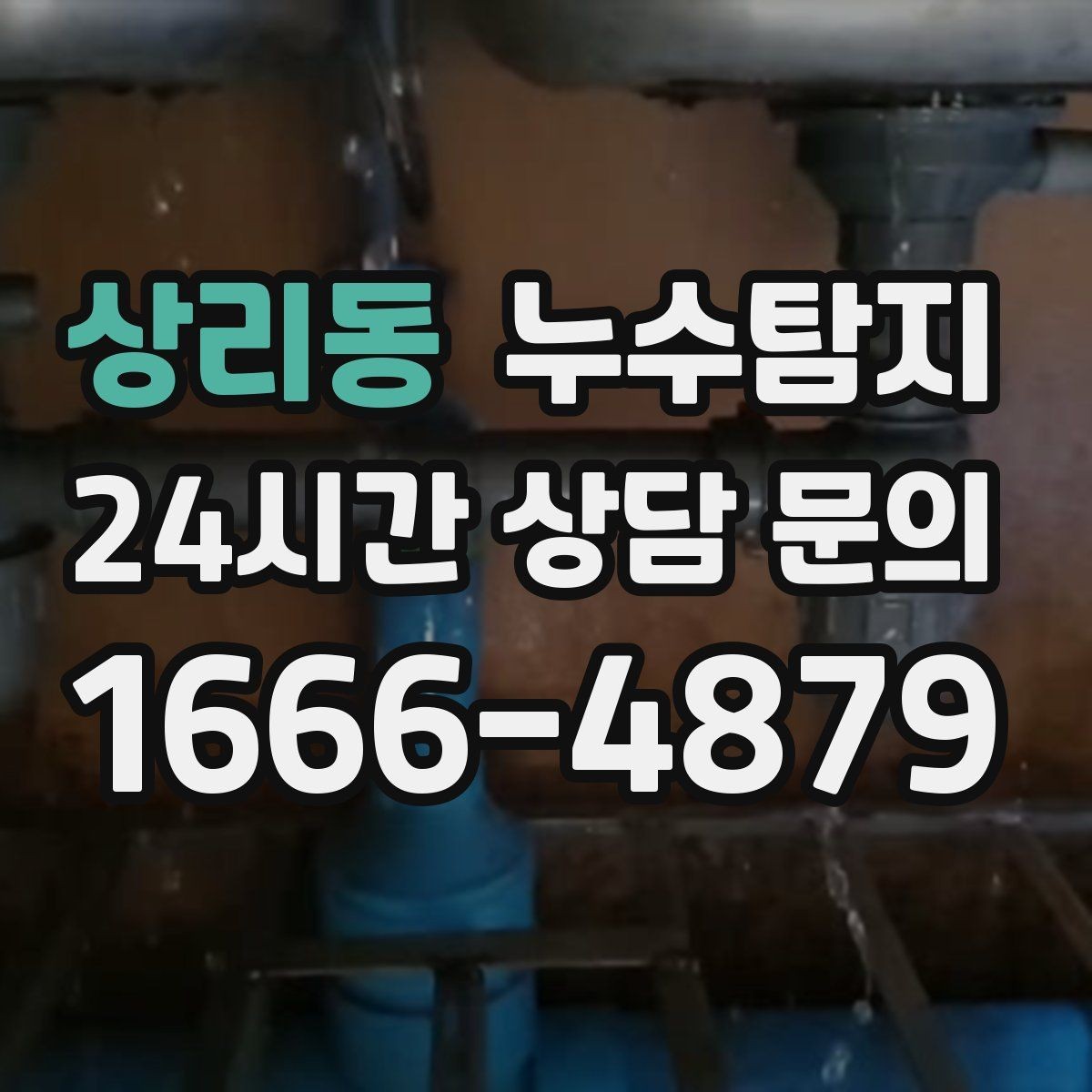상리동 누수탐지 예약부터 복구까지 전 과정 케어