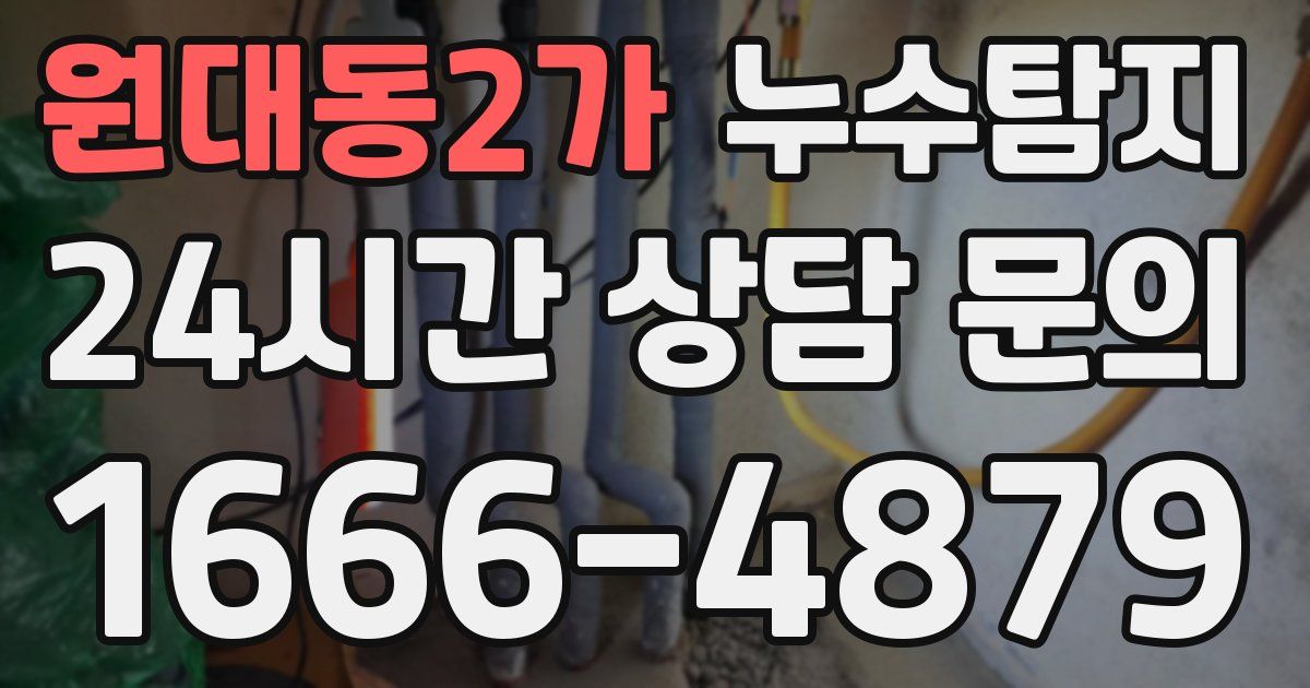하수구막힘