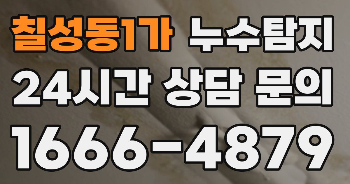 하수구막힘