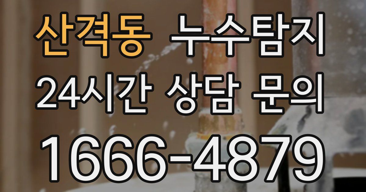 하수구막힘