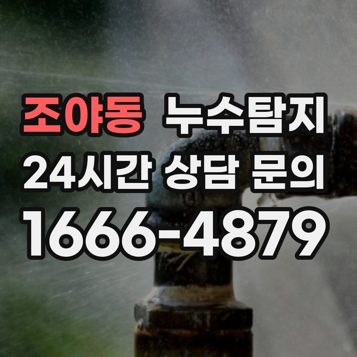 조야동 누수탐지 다음 계절을 위한 점검 메모