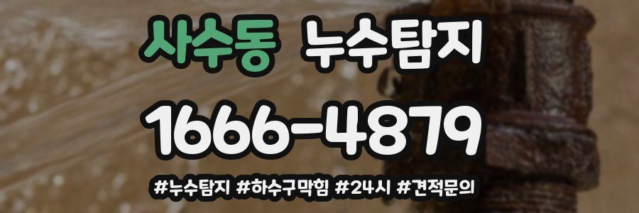 누수닥터 누수탐지