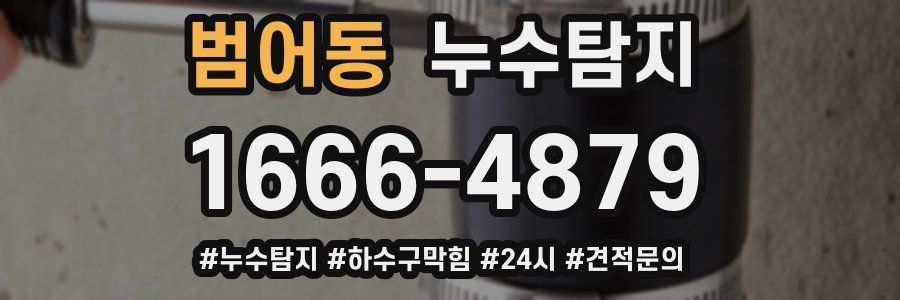 누수닥터 누수탐지