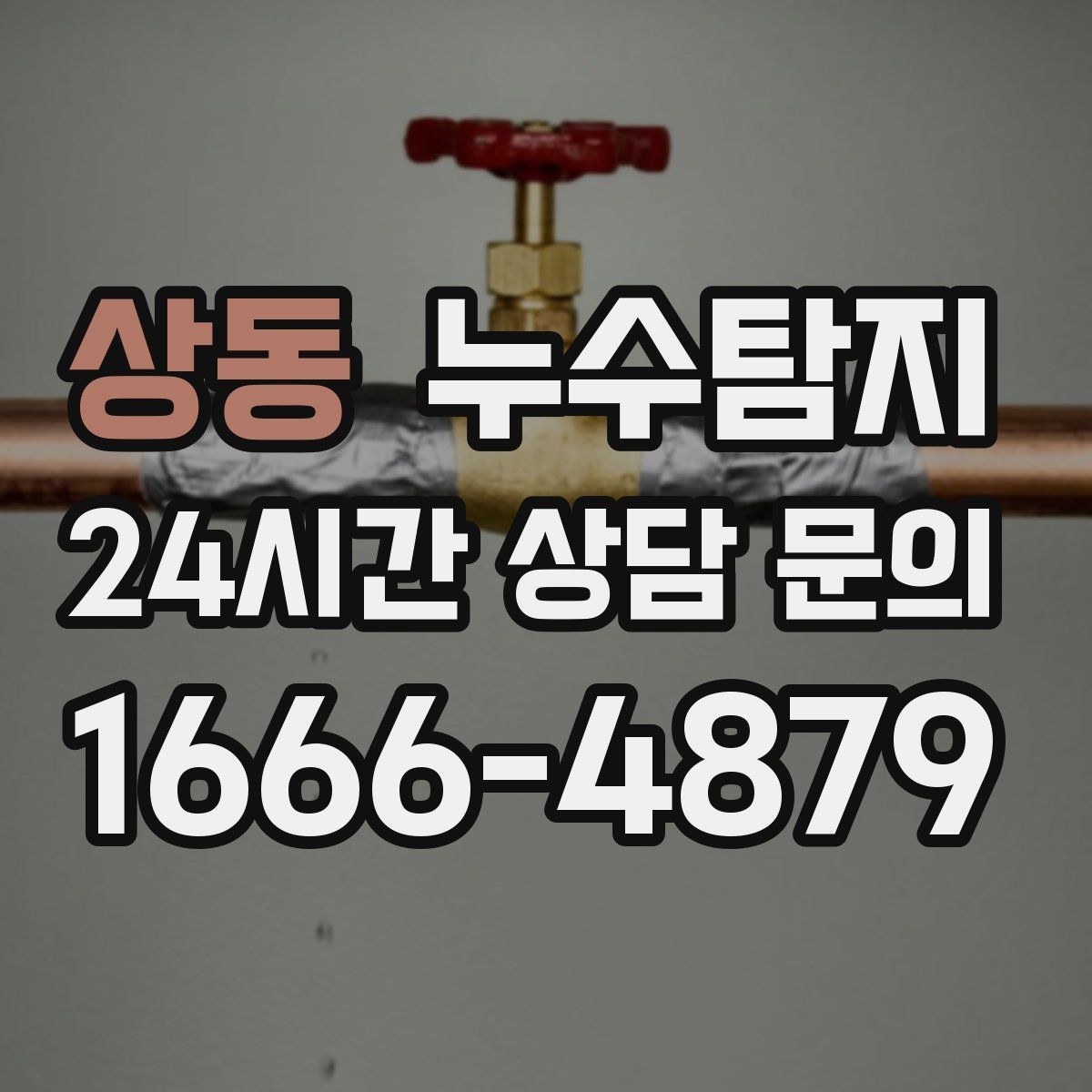 상동 누수탐지 작은 징후 하나도 놓치지 않는 정밀 진단
