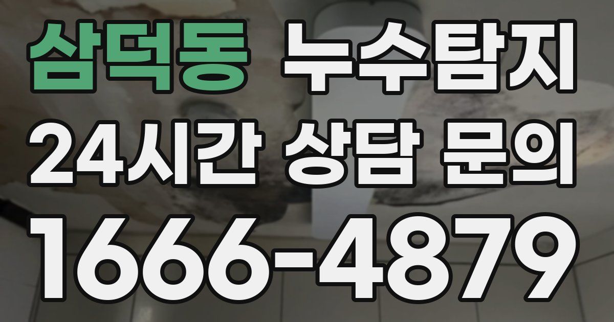 하수구막힘