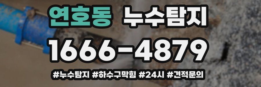 누수닥터 누수탐지