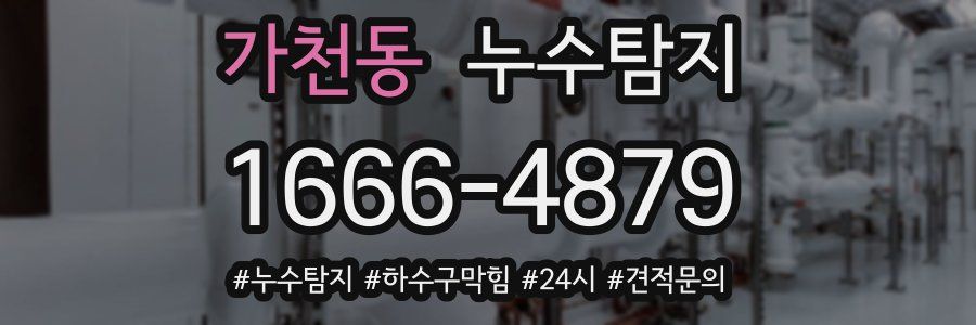 누수닥터 누수탐지