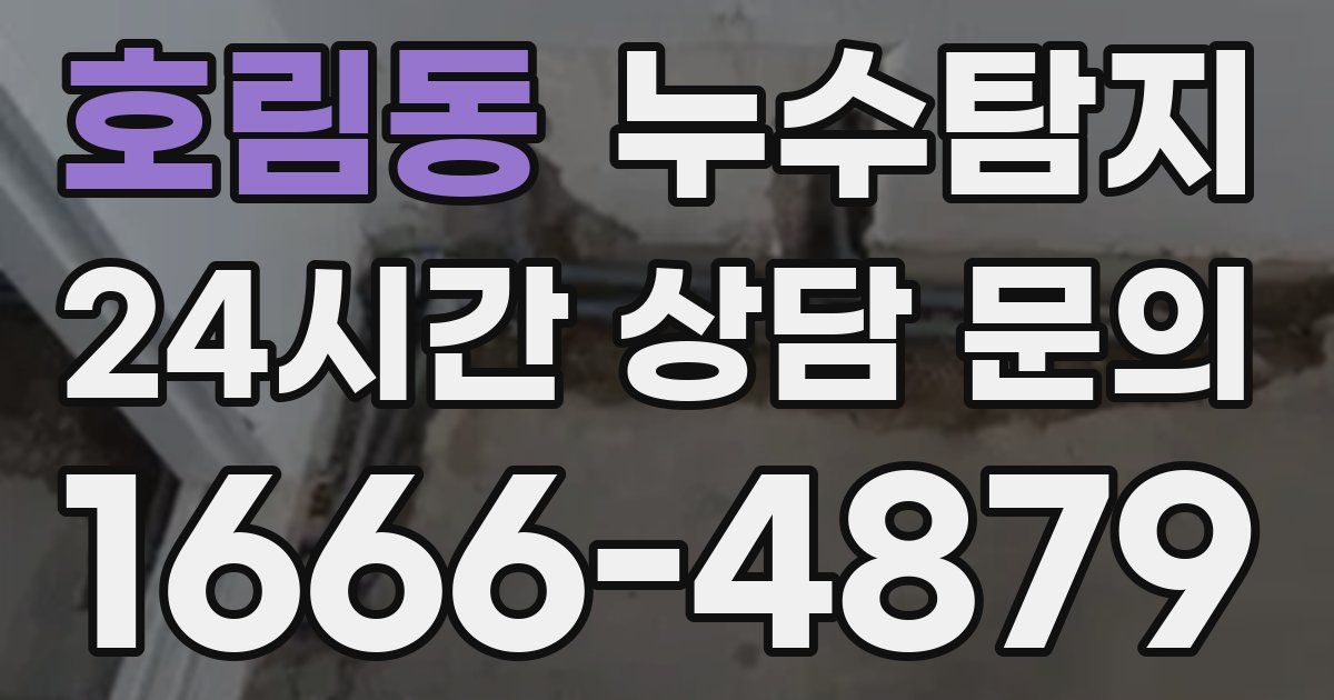 하수구막힘